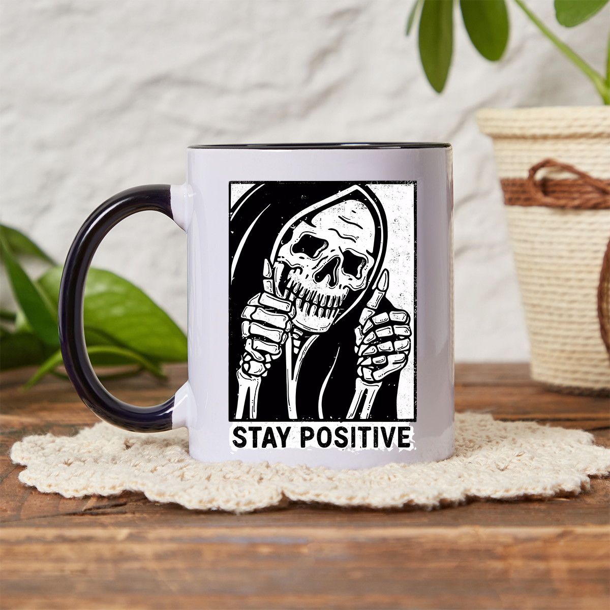 Purplehecate Stay Positive Mug