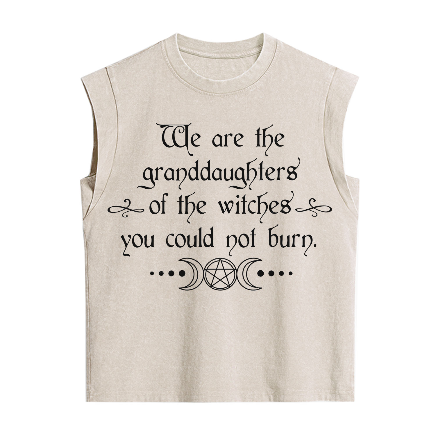 Purplehecate They Didn't Burn Witches They Burned Women Vintage Washed Tank