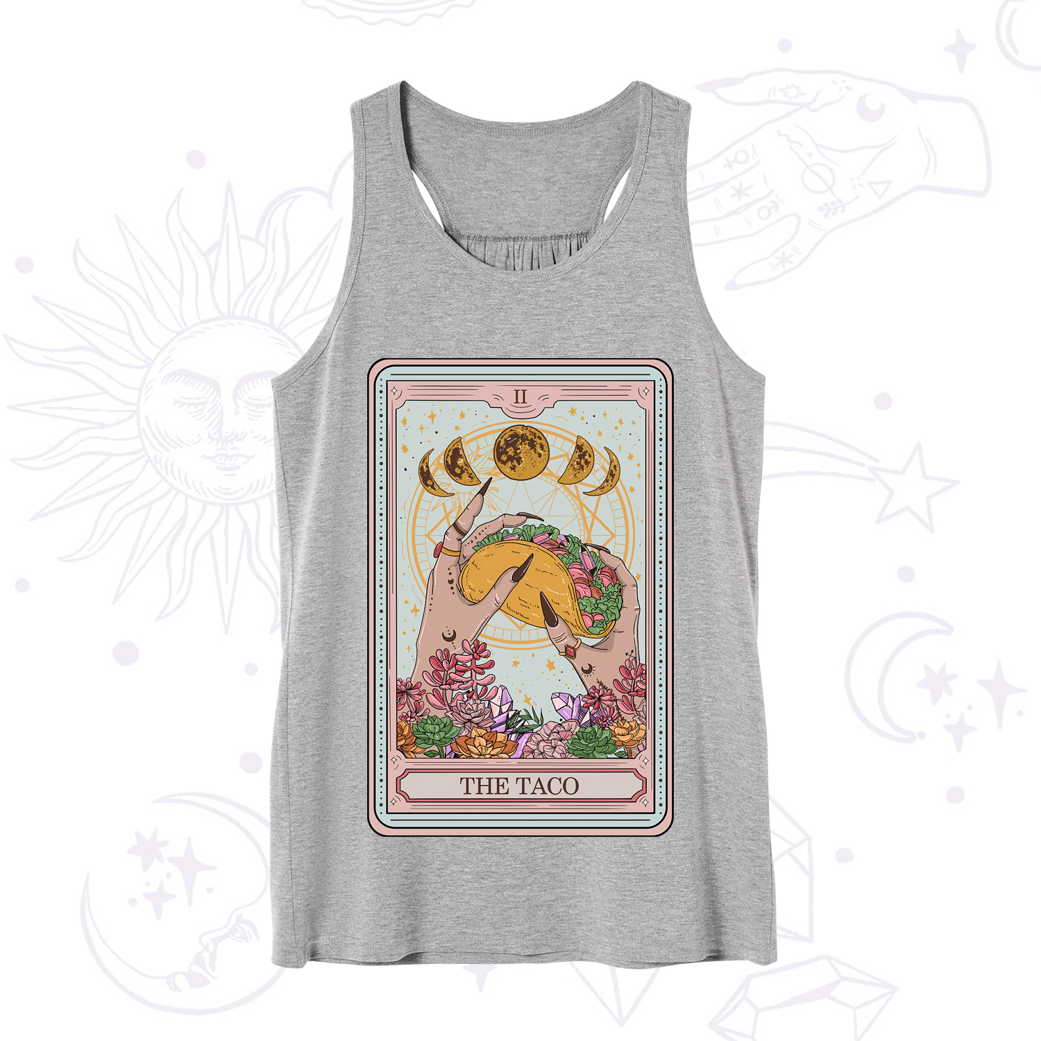 Purplehecate The Taco Tarot Tank