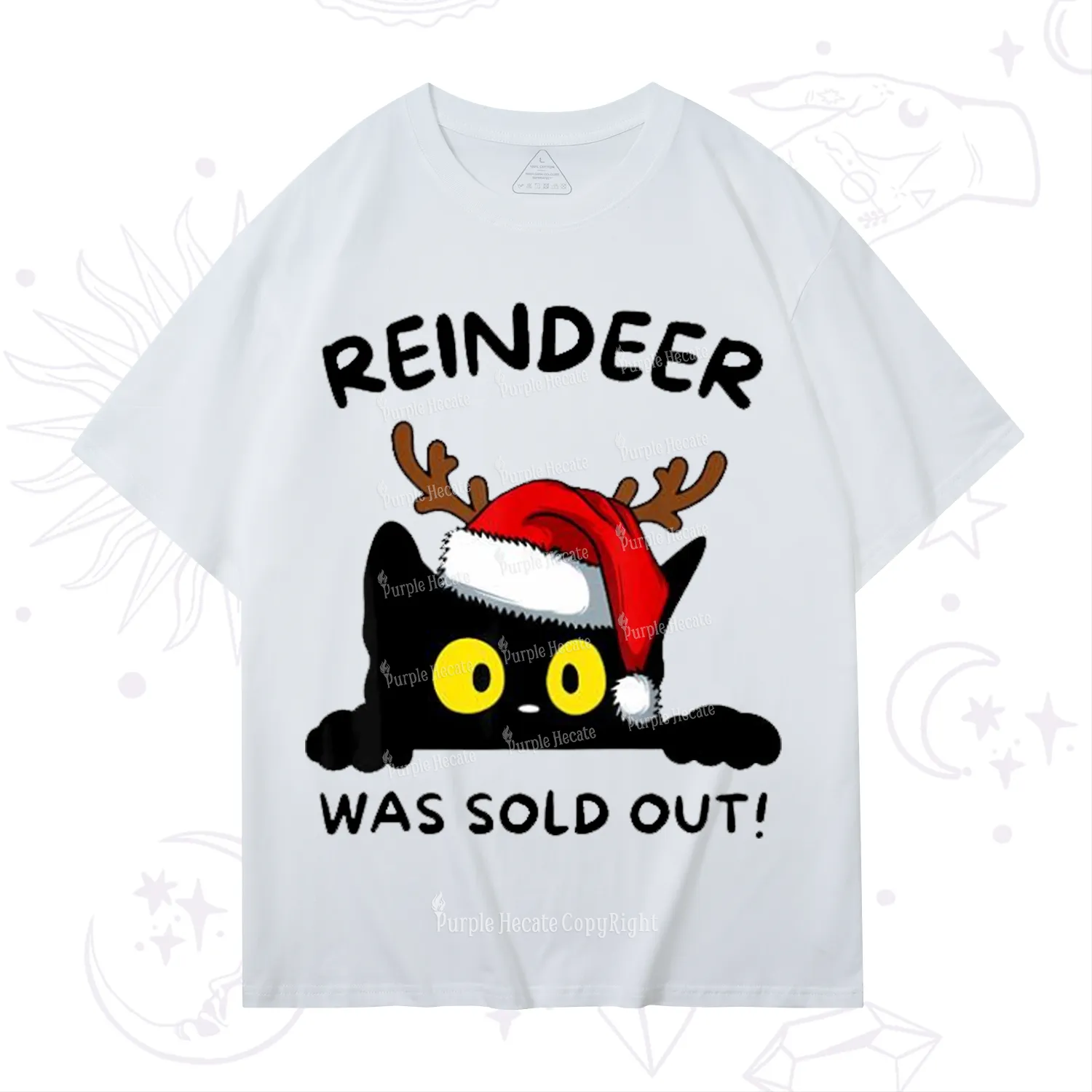 Purplehecate Reindeer Was Sold Out Christmas T-Shirt
