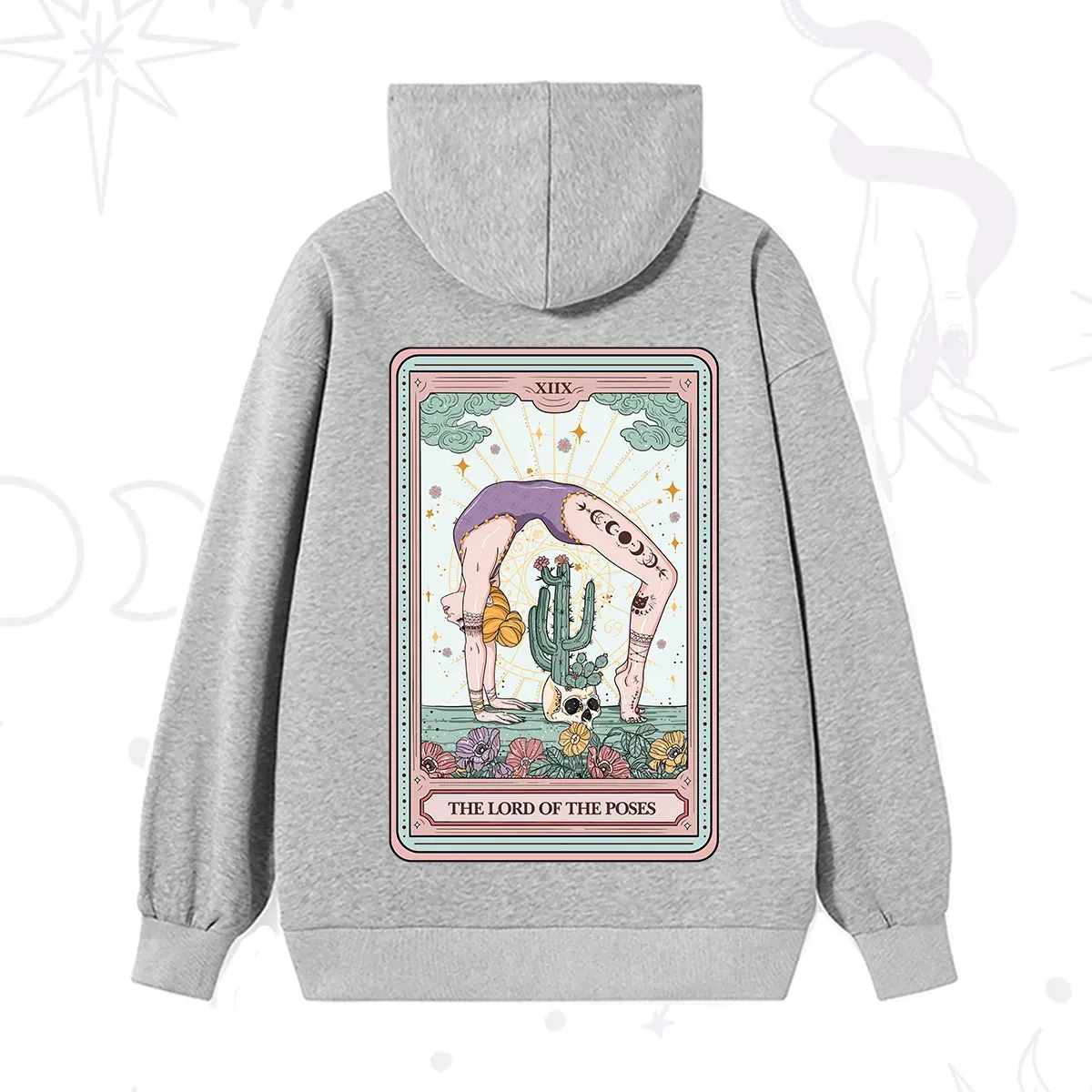 Purplehecate The Lord Of The Poses Tarot Hoodie