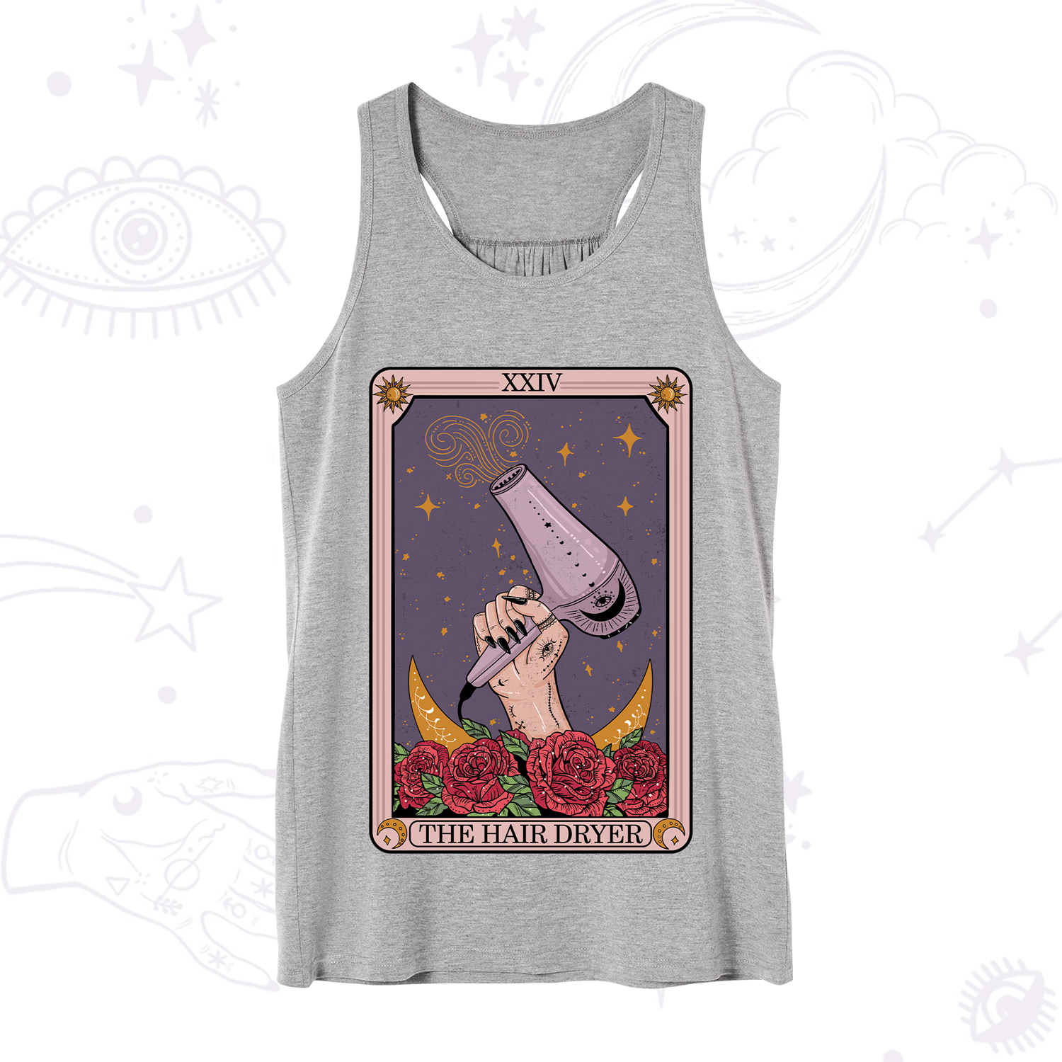 Purplehecate The Hair Dryer Tarot Tank