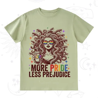 Purplehecate More Pride Less Prejudice Medusa T-Shirt