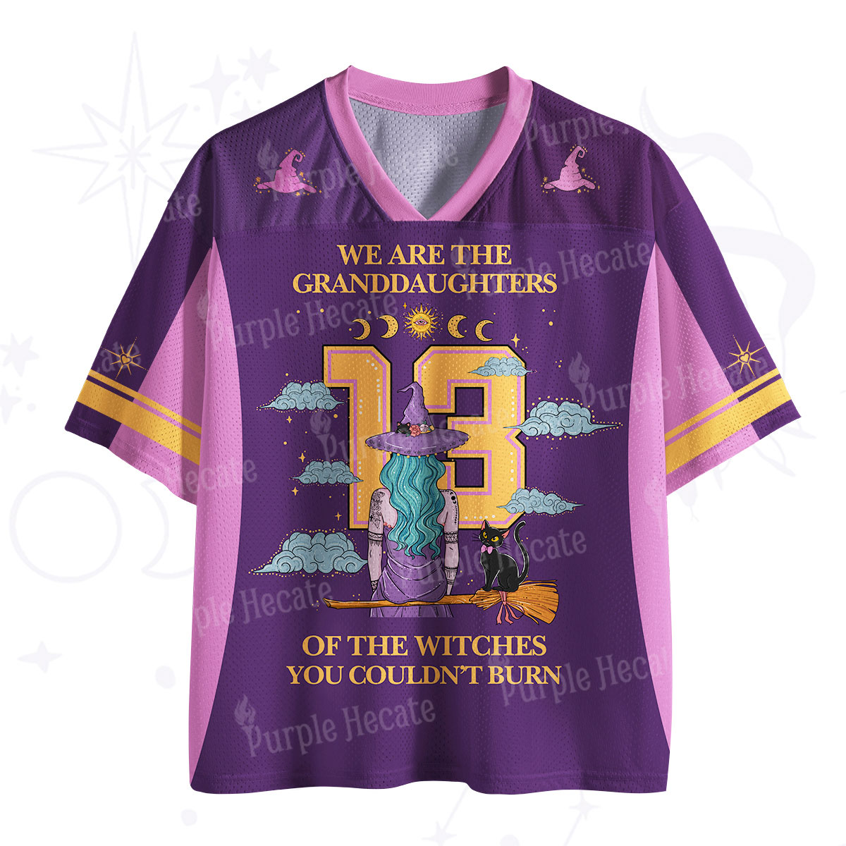 Purplehecate The Witches You Couldn't Burn Mesh Jersey