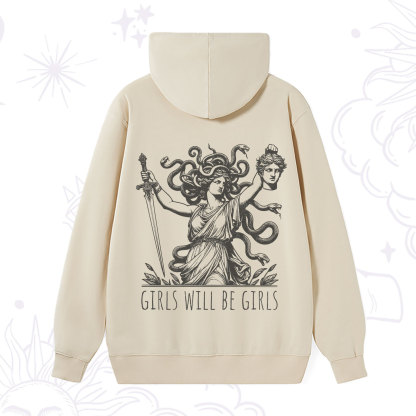 Purplehecate Girls Will Be Girls Medusa Hoodie