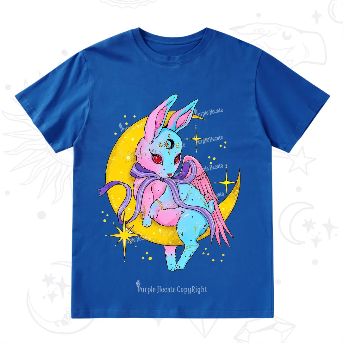 Purplehecate Moonlit Dream Bunny T-Shirt