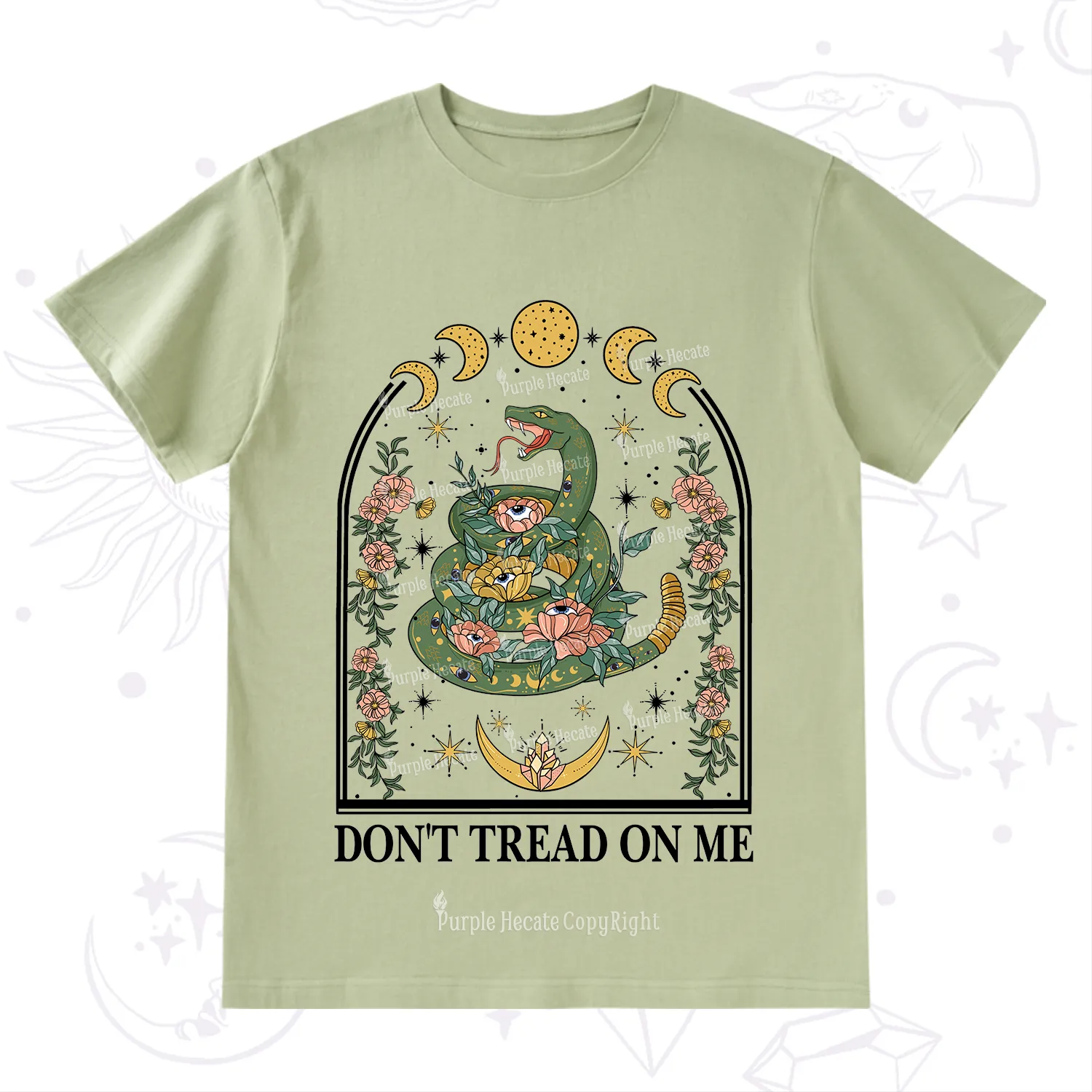 Purplehecate Don't Tread On Me T-Shirt