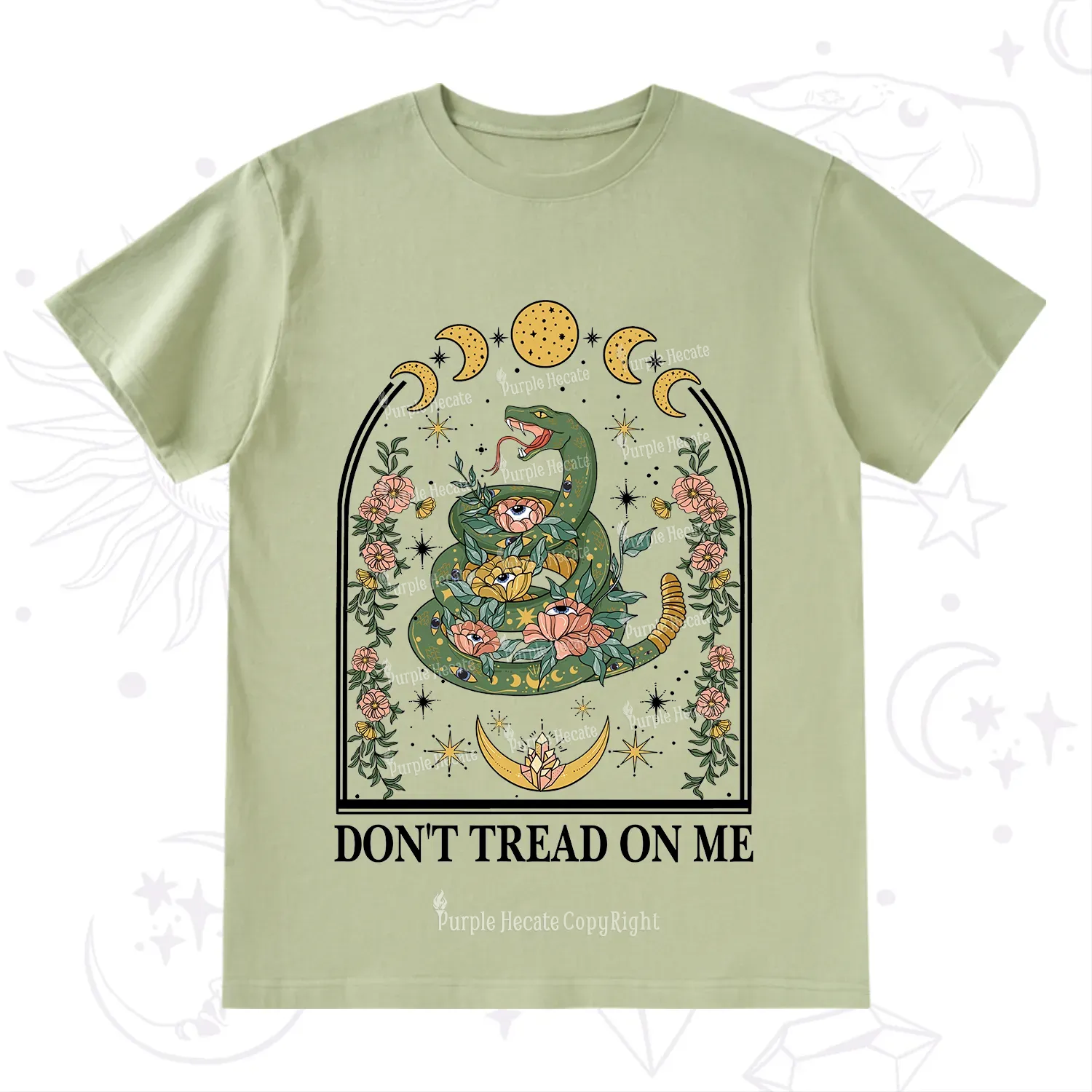Purplehecate Don't Tread On Me T-Shirt