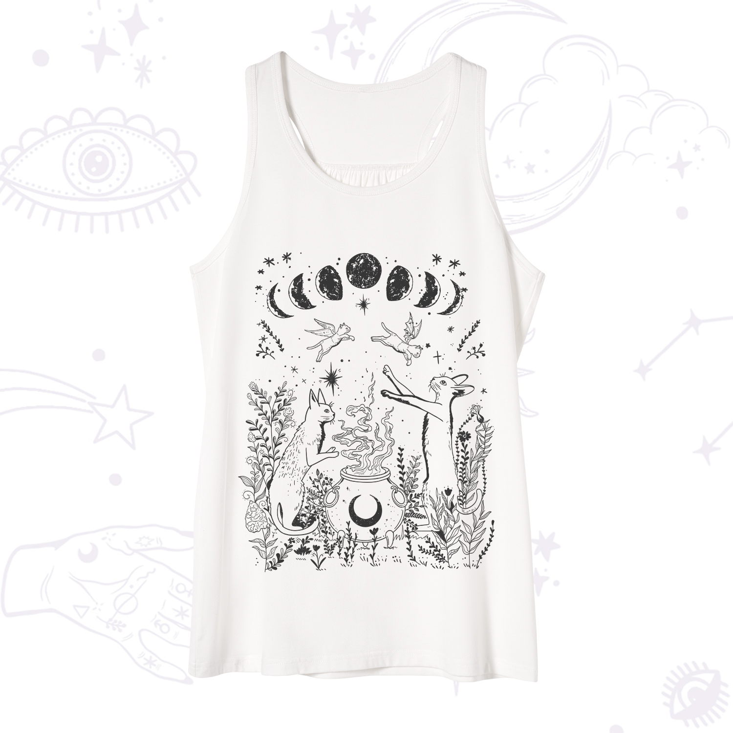 Purplehecate Celestial Cat Tank