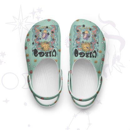 Purplehecate Virgo Spirit Zodiac Rubber Clogs