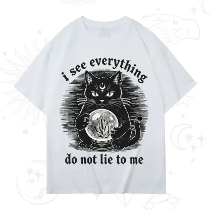 Purplehecate All Seeing Cat T-Shirt