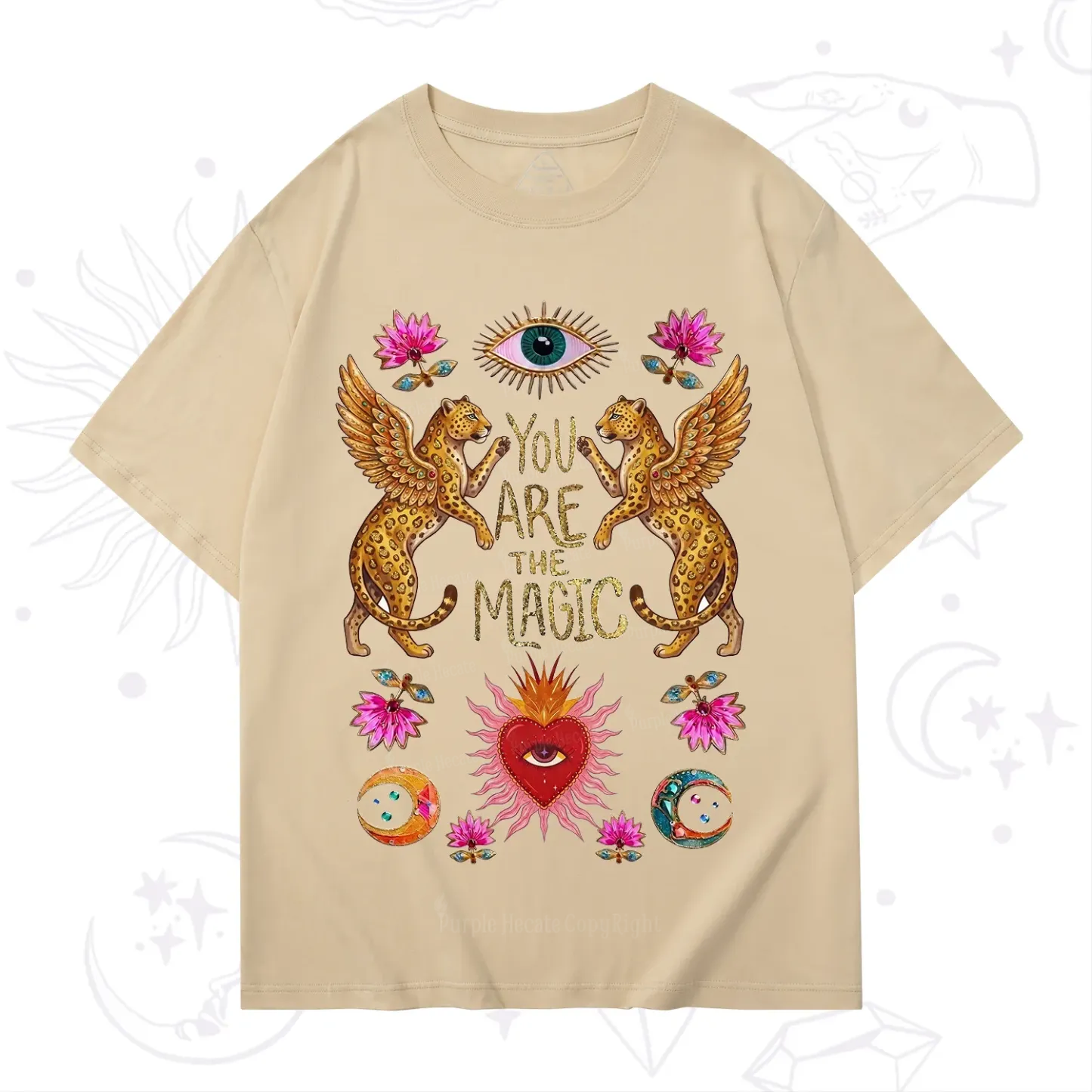 Purplehecate Vintage Tiger You Are The Magic T-Shirt