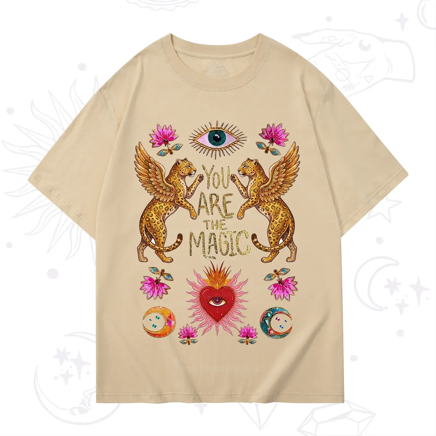 Purplehecate Vintage Tiger You Are The Magic T-Shirt