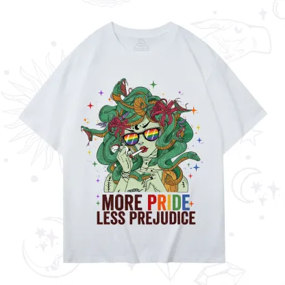 Purplehecate More Pride Less Prejudice Medusa T-Shirt