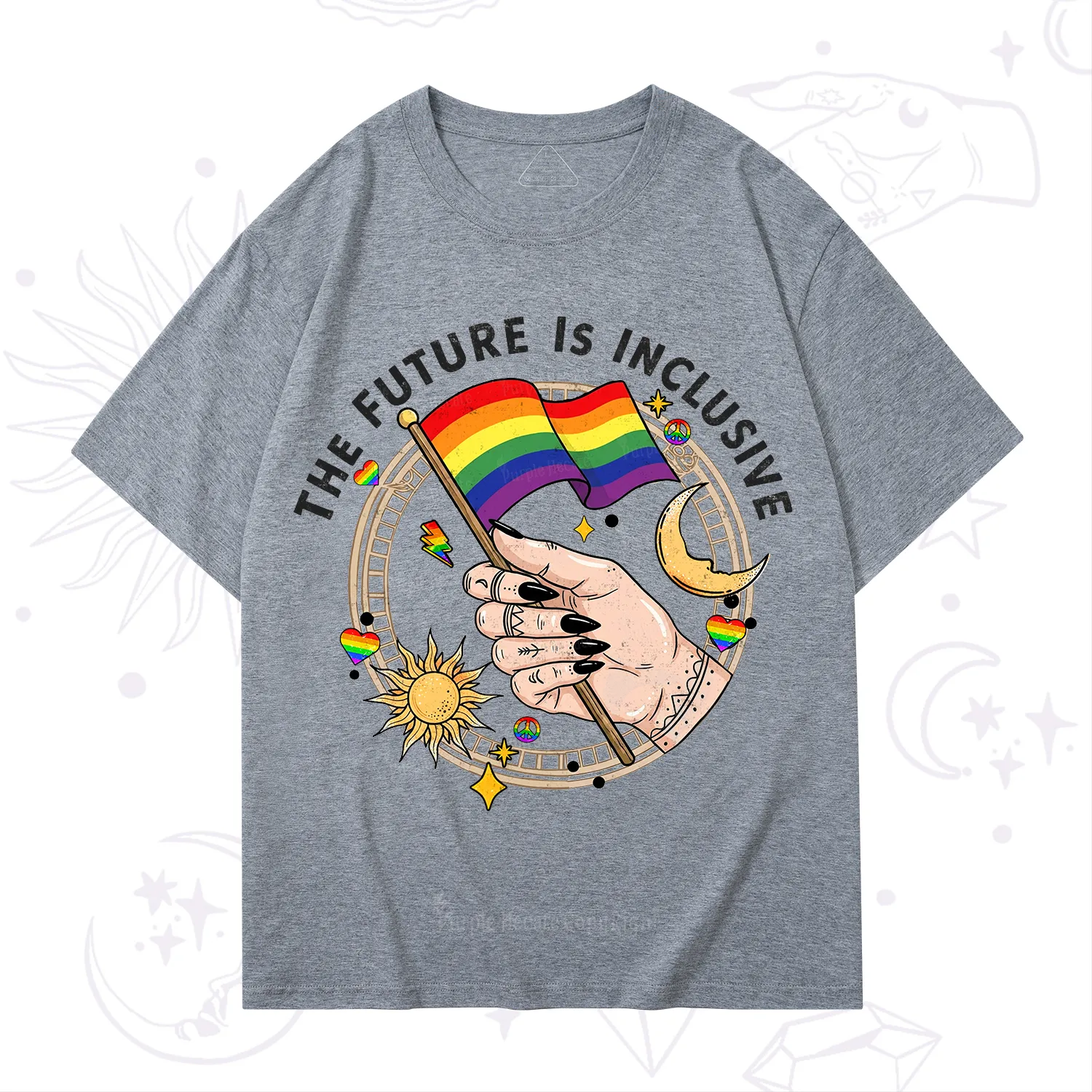 Purplehecate The Future Is Inclusive T-Shirt