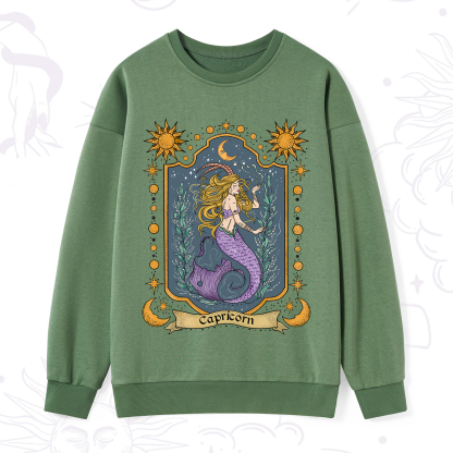 Purplehecate Capricorn Zodiac Sweatshirt
