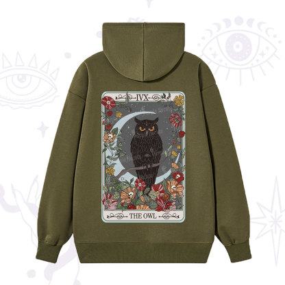 Purplehecate The Owl Tarot Hoodie