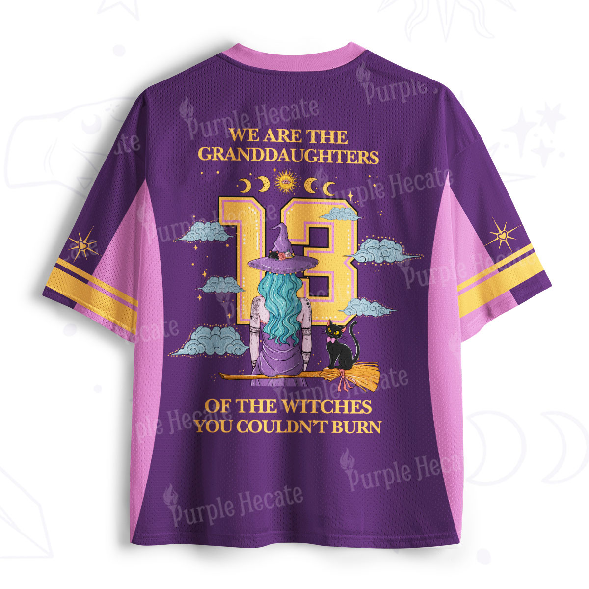 Purplehecate The Witches You Couldn't Burn Mesh Jersey