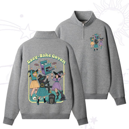 Purplehecate Easy Bake Coven Zip Fleece Sweatshirt
