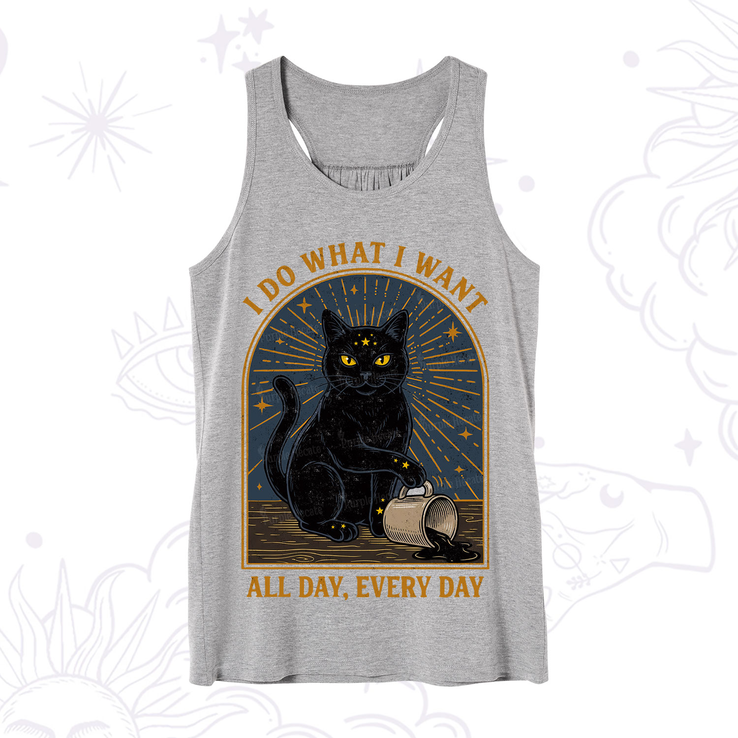 Purplehecate I Do What I What All Day Tank