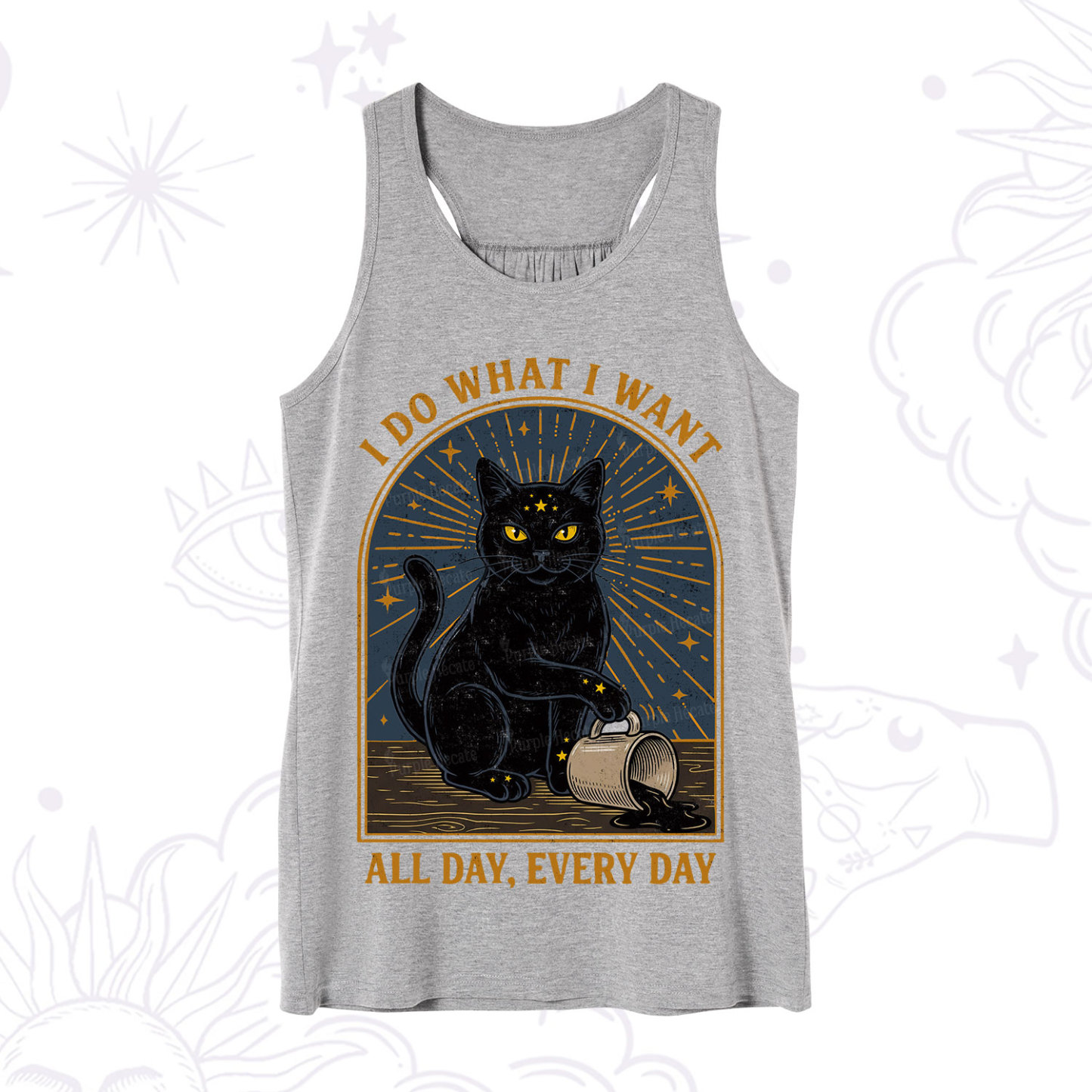 Purplehecate I Do What I What All Day Tank