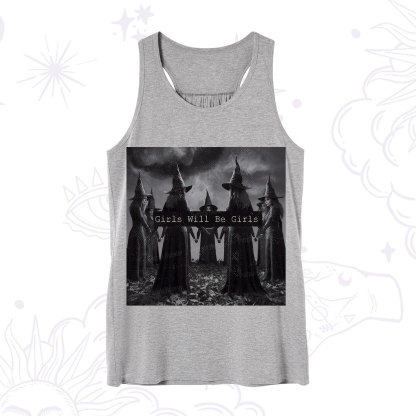Purplehecate Vintage Girls Will Be Girls Witch Tank