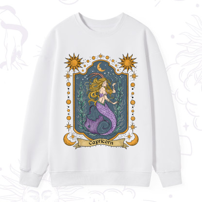 Purplehecate Capricorn Zodiac Sweatshirt