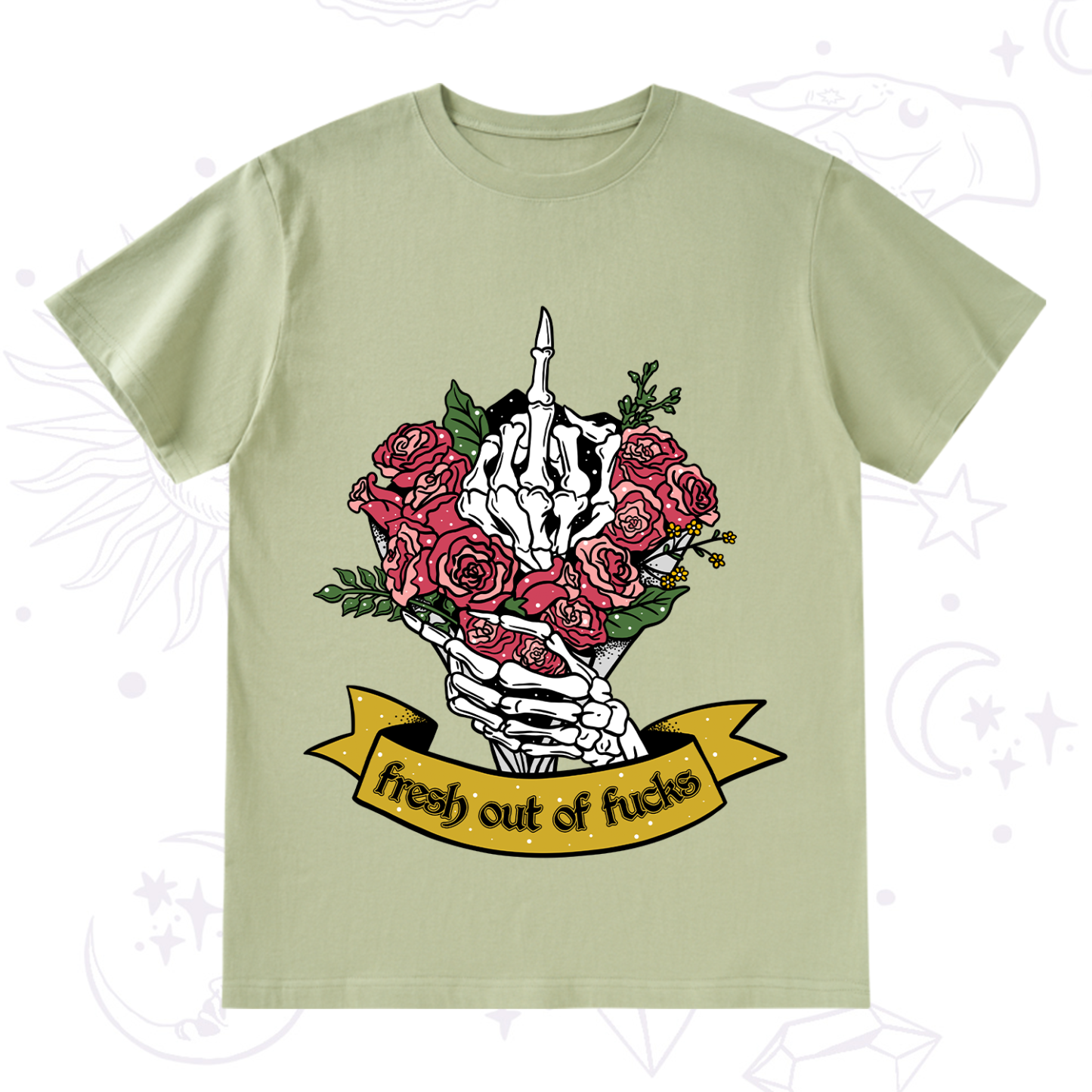 Purplehecate Fresh Out Of Fucks T-Shirt