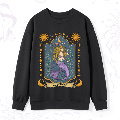 Purplehecate Capricorn Zodiac Sweatshirt