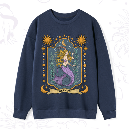 Purplehecate Capricorn Zodiac Sweatshirt