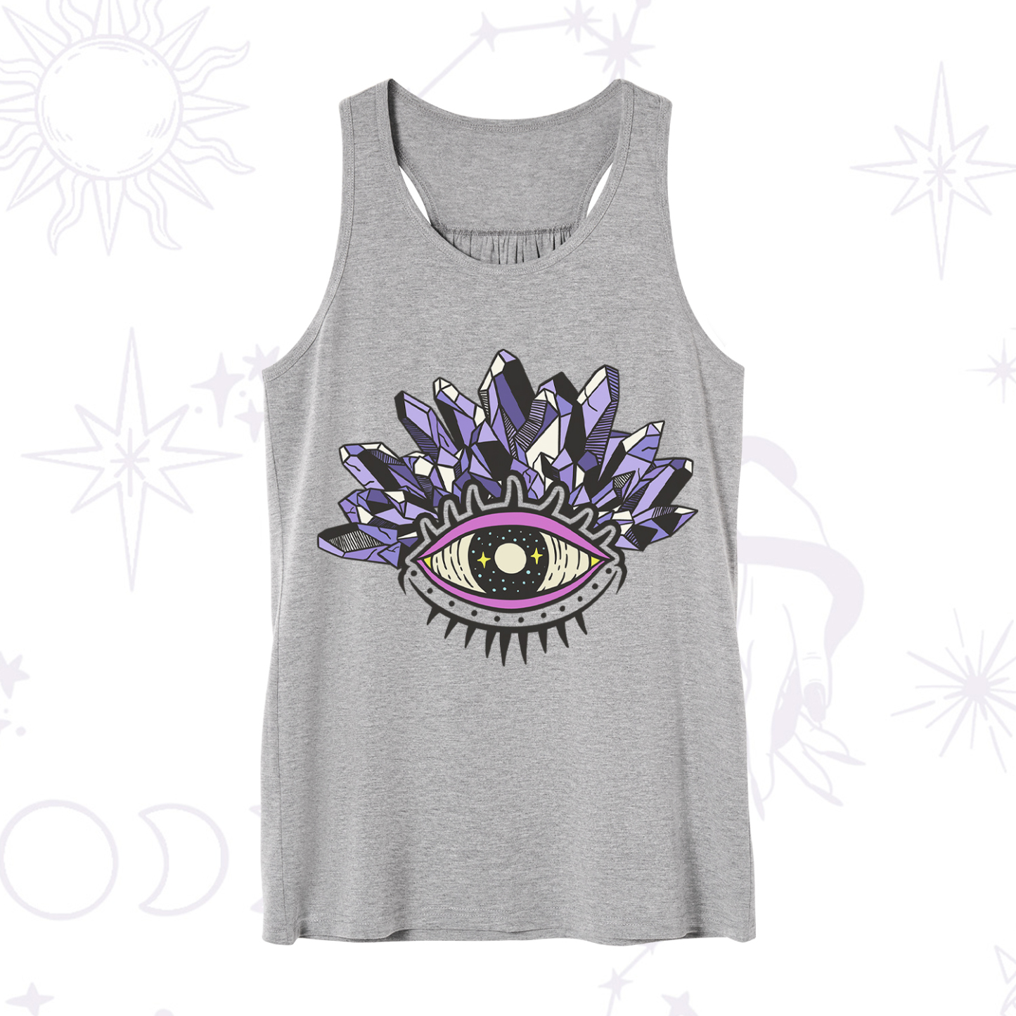 Purplehecate Crystal Eye Tank
