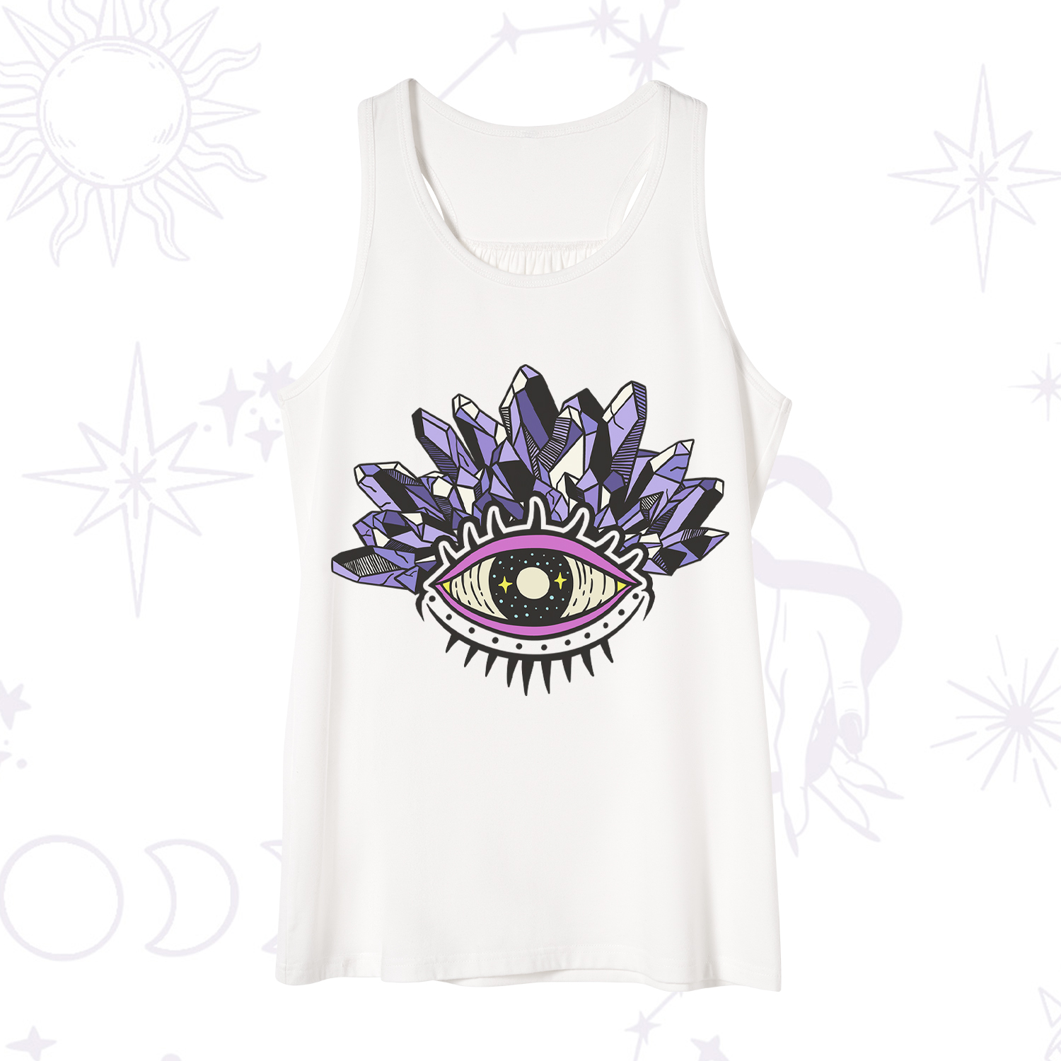 Purplehecate Crystal Eye Tank