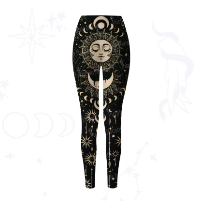 Purplehecate Lunar Eclipse Yoga Pants