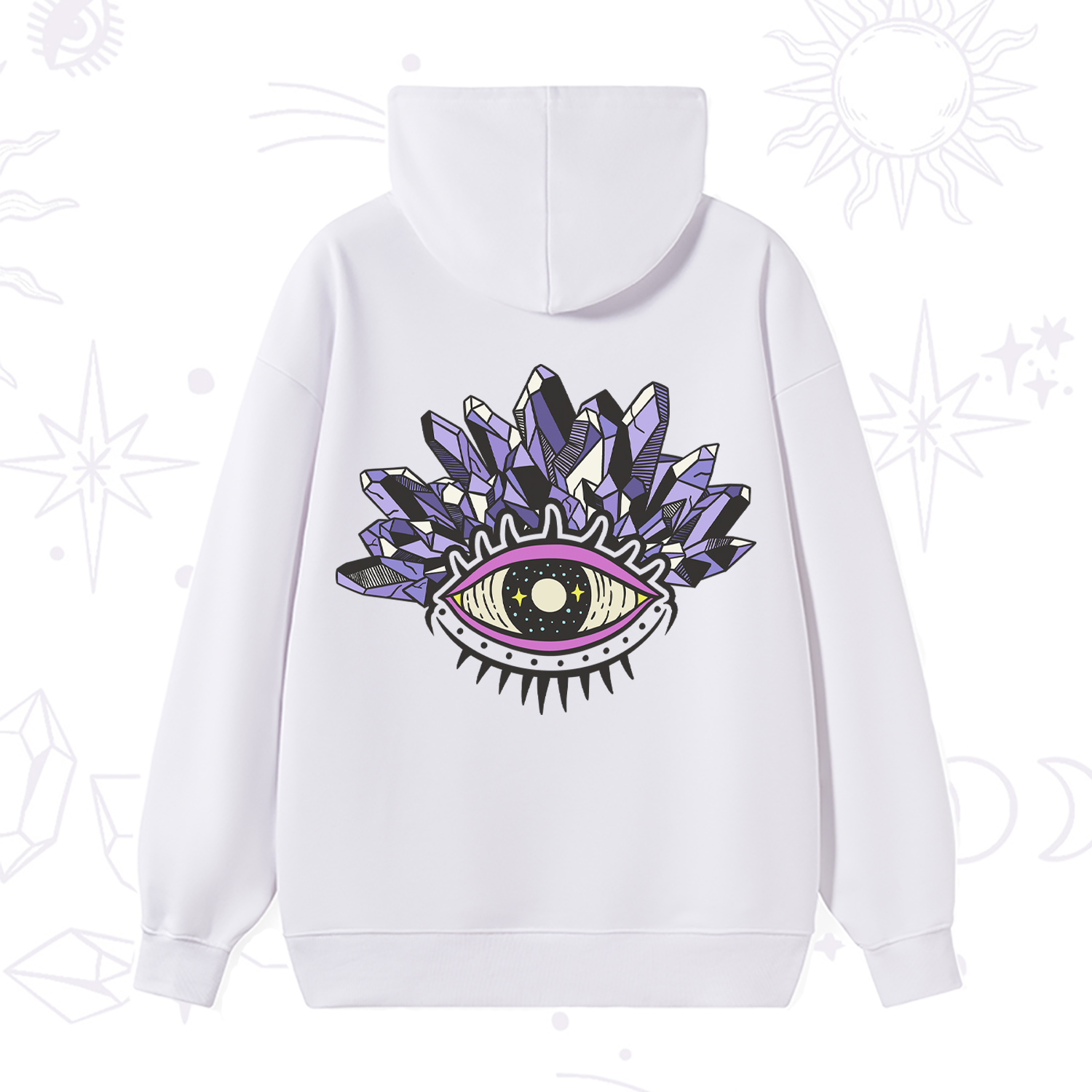 Purplehecate Crystal Eye Hoodie