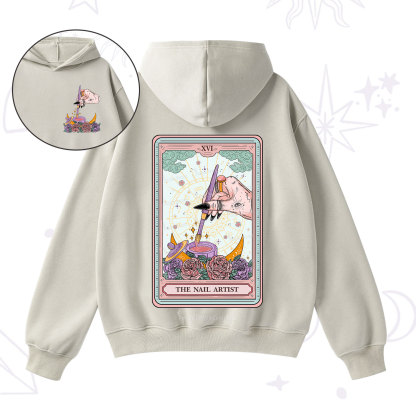 Purplehecate The Nail Artist Tarot Card Fleece Hoodie Suit