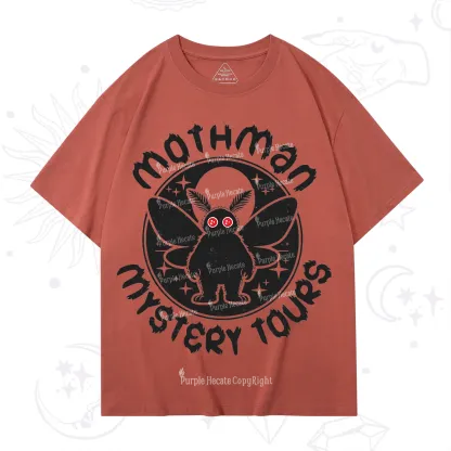 Purplehecate Mothman Mystery Tours T-Shirt