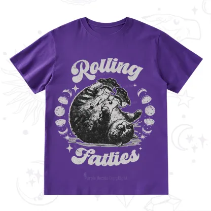 Purplehecate Funny Rolling Fatties T-Shirt
