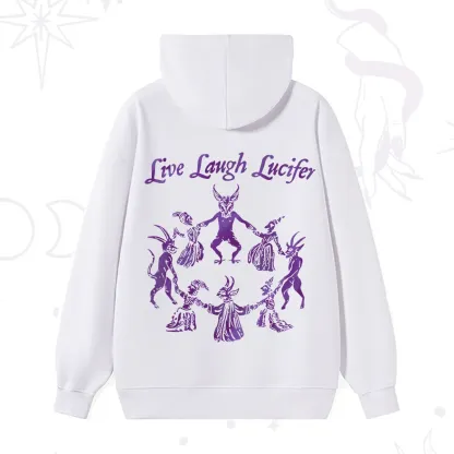 Purplehecate Live Laugh Lucifer Satanic Hoodie