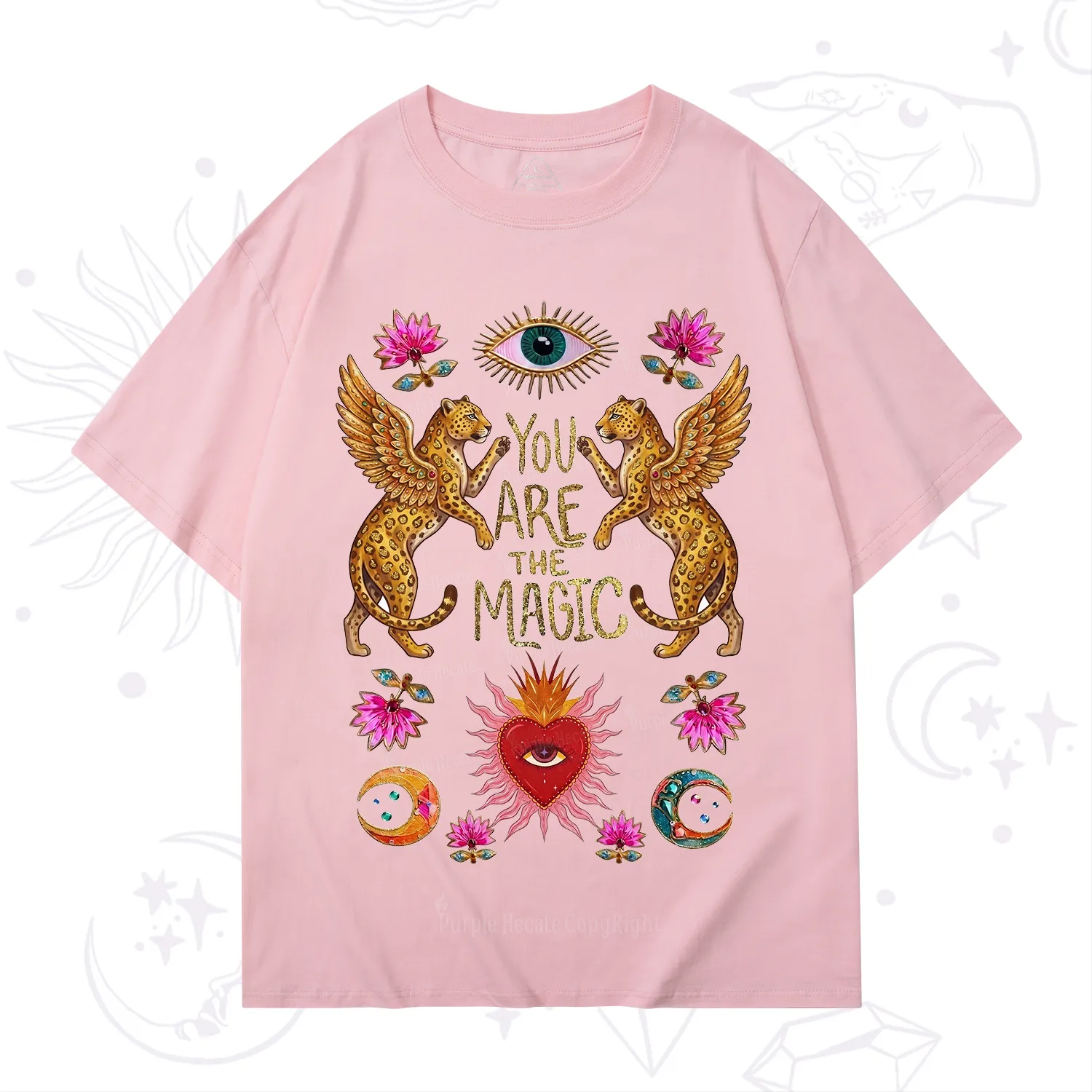 Purplehecate Vintage Tiger You Are The Magic T-Shirt
