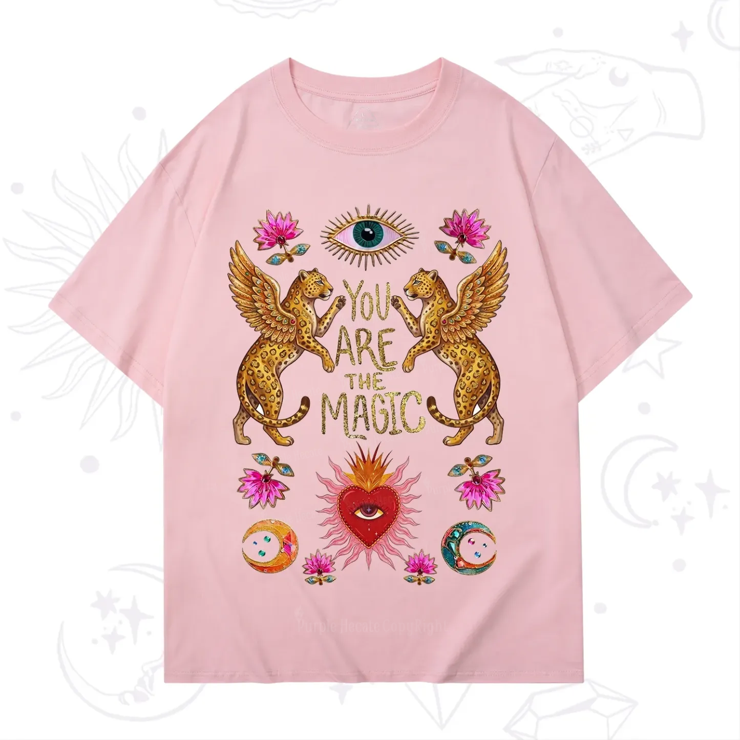 Purplehecate Vintage Tiger You Are The Magic T-Shirt