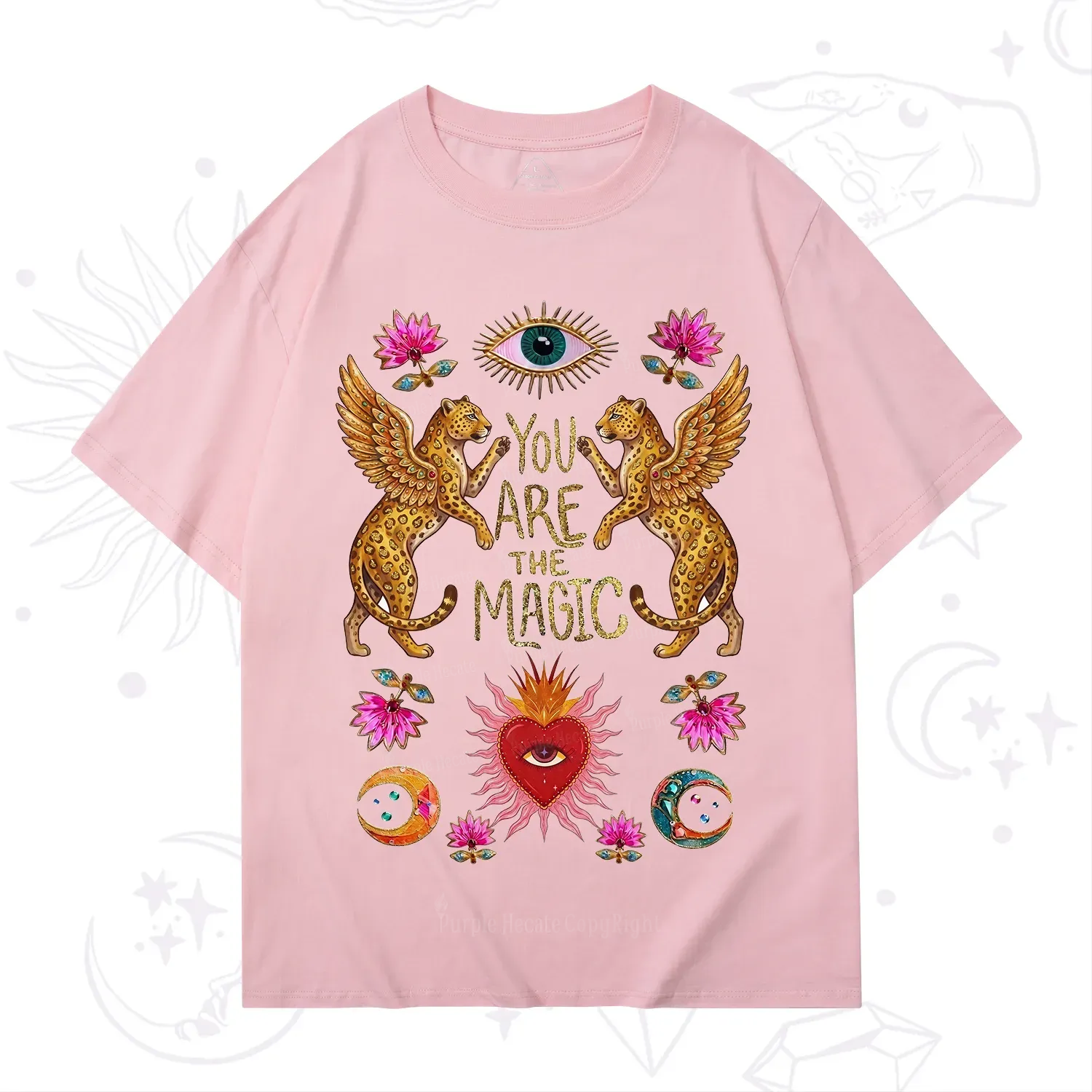 Purplehecate Vintage Tiger You Are The Magic T-Shirt