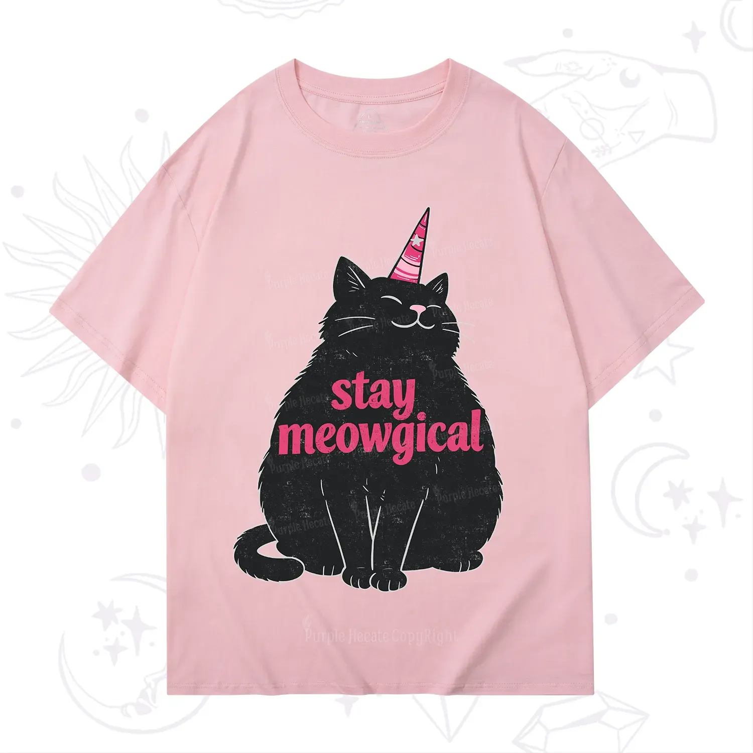 Purplehecate Stay Meowgical T-Shirt