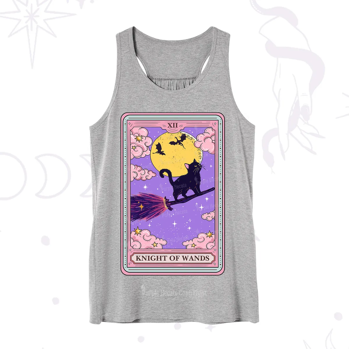Purplehecate The Knight of Wands Tarot Tank
