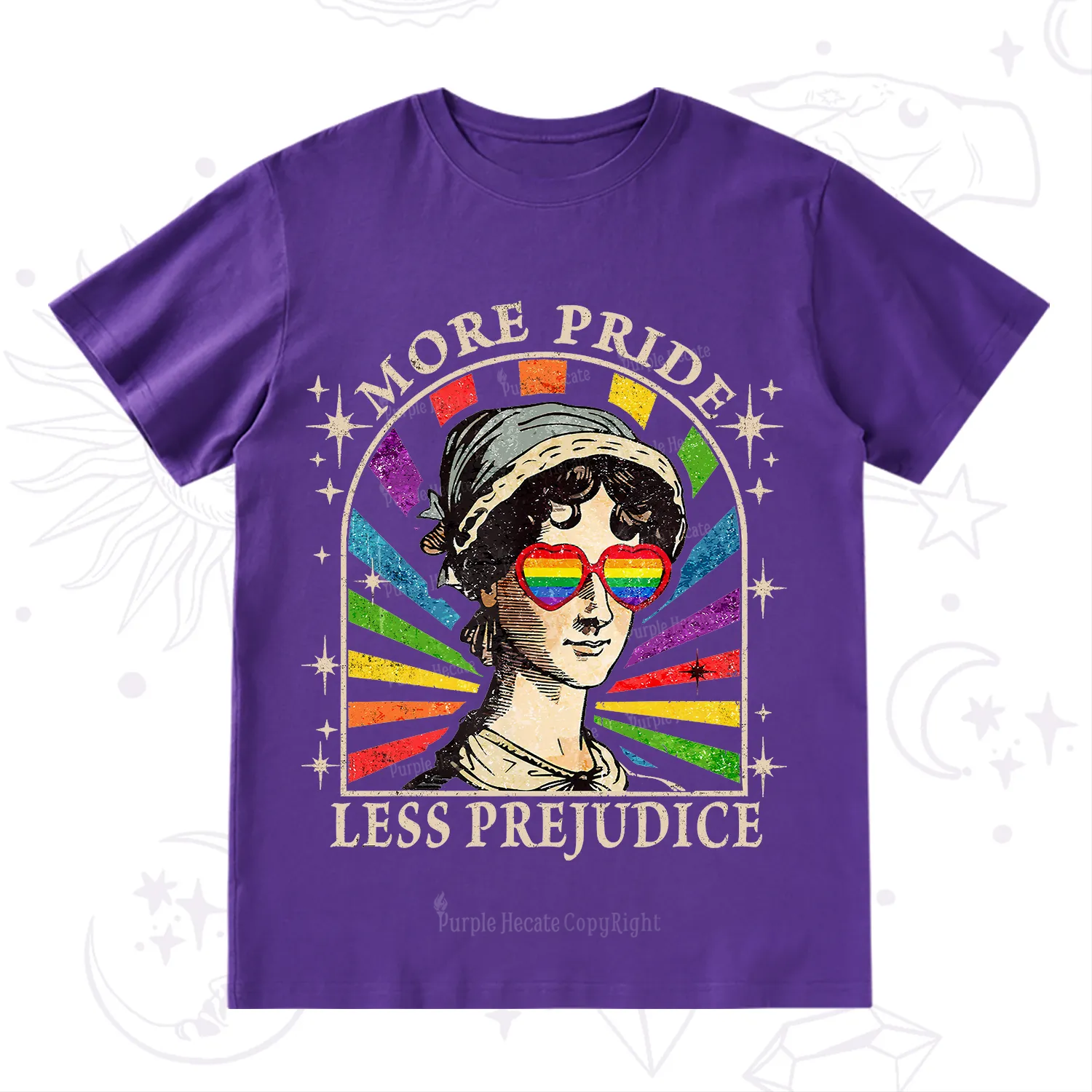 Purplehecate More Pride Less Prejudice T-Shirt