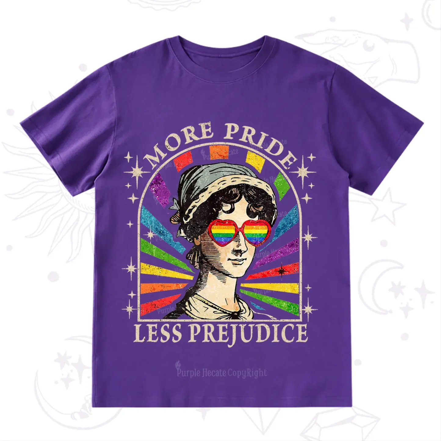 Purplehecate More Pride Less Prejudice T-Shirt