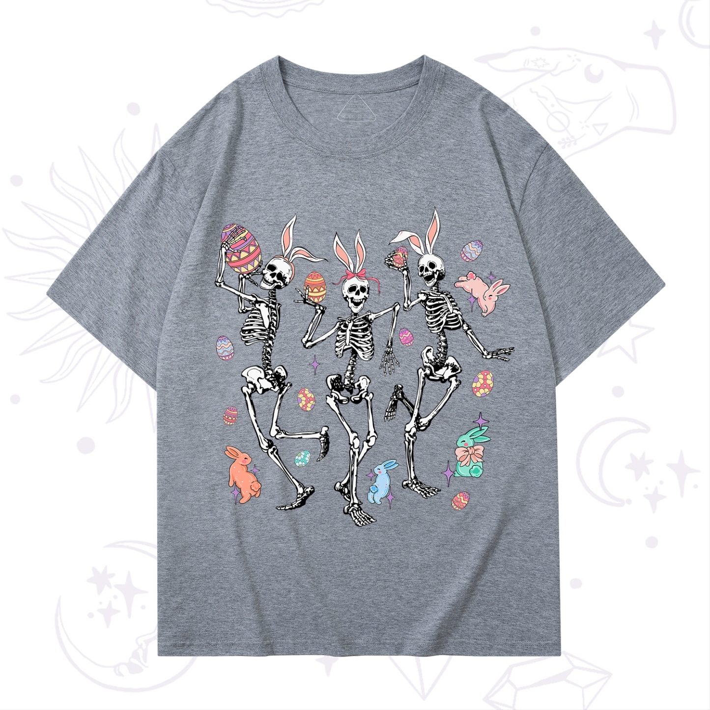 Purplehecate Easter Bunny Skeleton T-Shirt