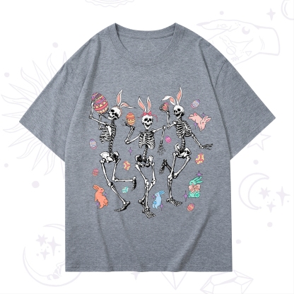 Purplehecate Easter Bunny Skeleton T-Shirt