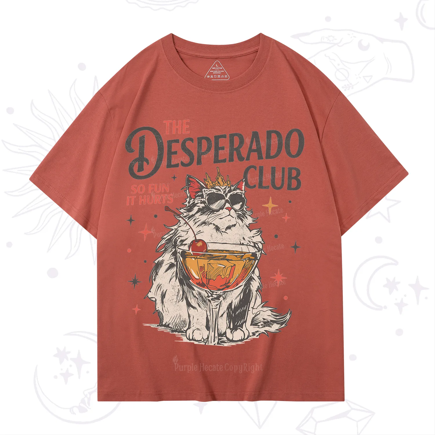 Purplehecate The Desperado Club Vintage Gang T-Shirt