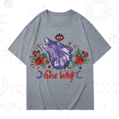 Purplehecate Moon Wolf T-Shirt
