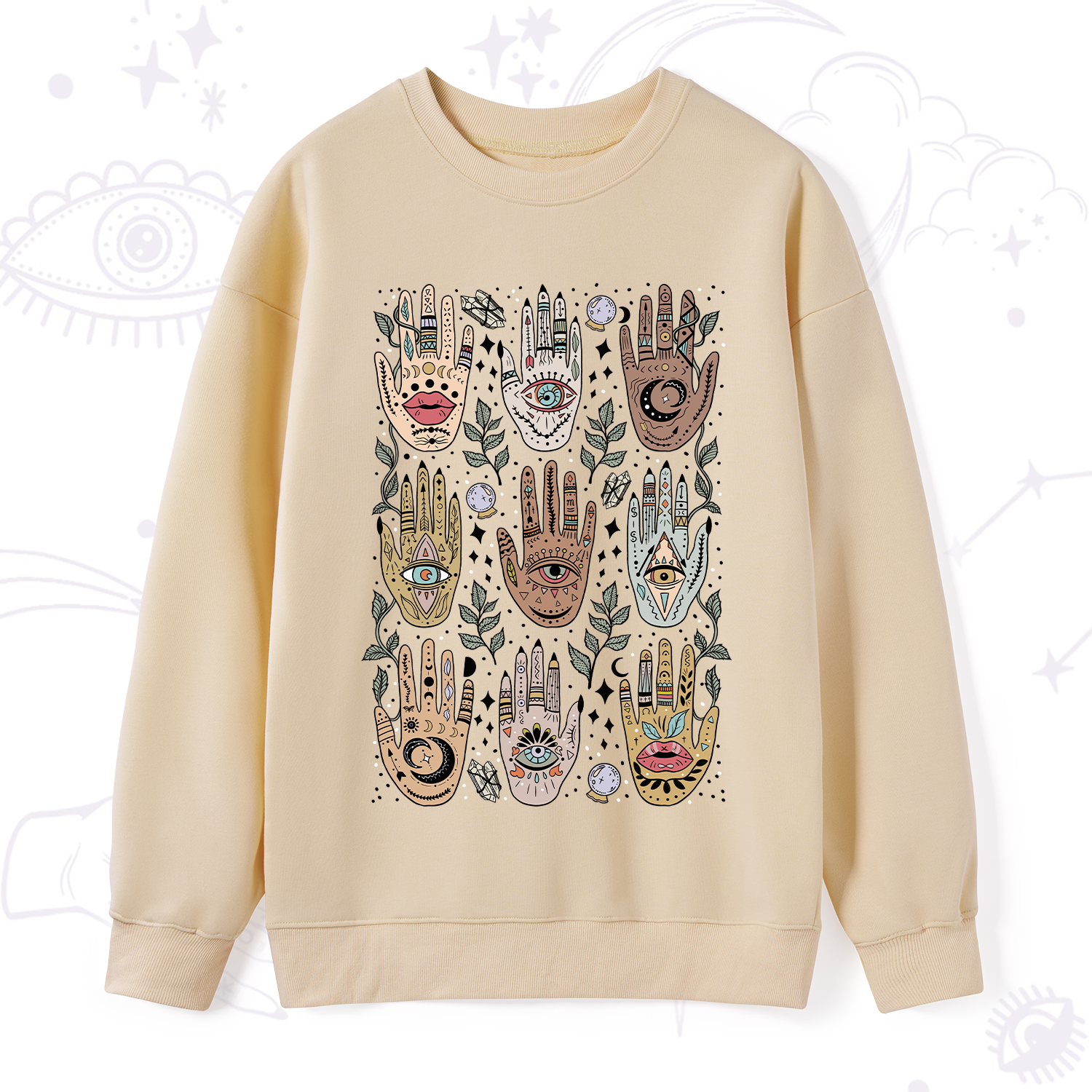 Purplehecate Helping Hands Sweatshirt
